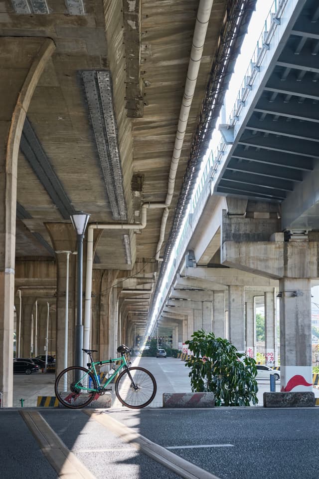 Under the bridge